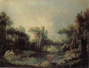 Landscape with a Pond